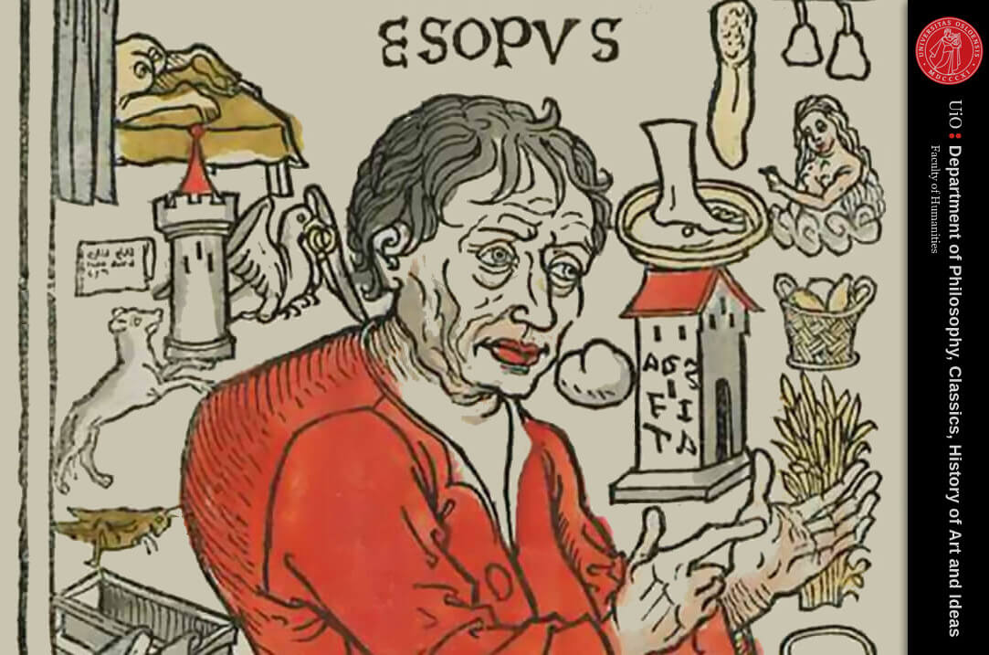 Иллюстрация к новости: Жизнь Эзопа: единственная мениппея? – лекция профессора ИКВИА Нины Брагинской в Университете Осло