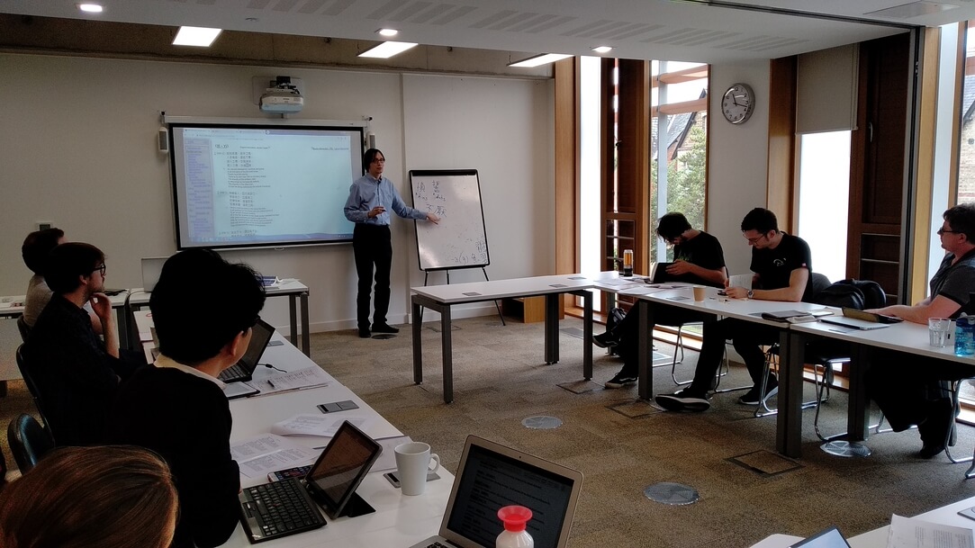 George Starostin conducted a workshop on language evolution in ancient Chinese texts in Oxford