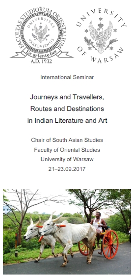 Семинар Journeys and Travellers in Indian Literature and Art